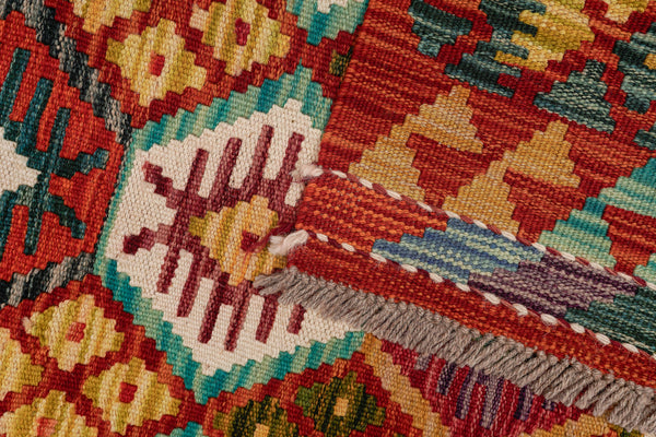 Kilim Afegão 143x101 cm.