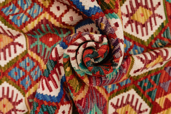 Kilim Afegão 143x101 cm.