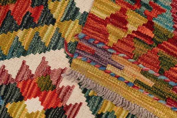 Kilim Afegão 144x100 cm.