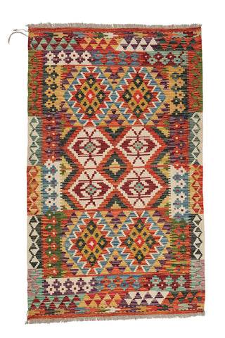 Kilim Afegão 157x97 cm.
