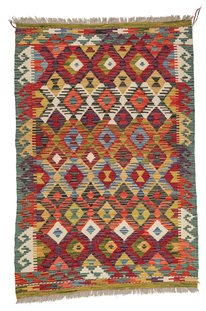 Kilim Afegão 143x97 cm.