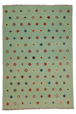 Kilim Afegão 292x205 cm.