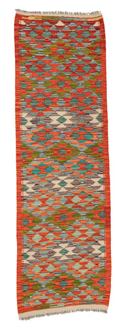 Kilim Afegão 193x60 cm.