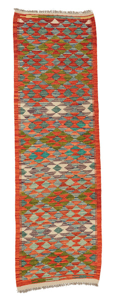 Kilim Afegão 193x60 cm.