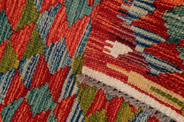 Kilim Afegão 193x60 cm.