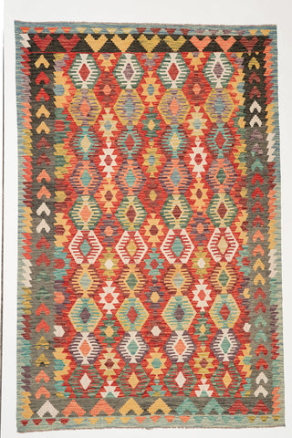 Kilim Afegão 197x147 cm.
