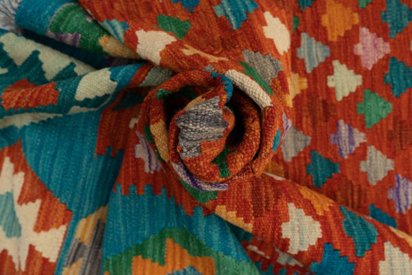 Kilim Afegão 343x260 cm.
