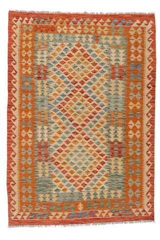 Kilim Afegão 181x128 cm.