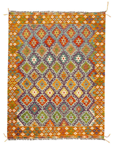 Kilim Afegão 196x154 cm.