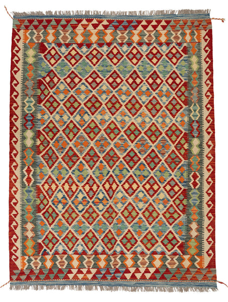 Kilim Afegão 179x132 cm.