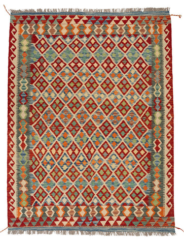 Kilim Afegão 179x132 cm.