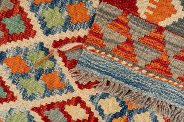 Kilim Afegão 179x132 cm.