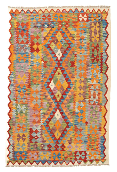 Kilim Afegão 191x127 cm.