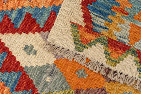 Kilim Afegão 191x127 cm.