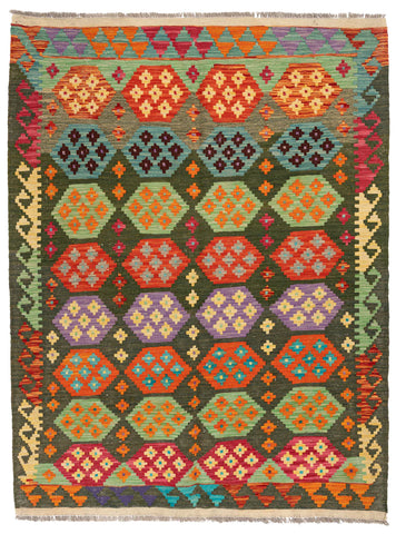 Kilim Afegão 168x126 cm.