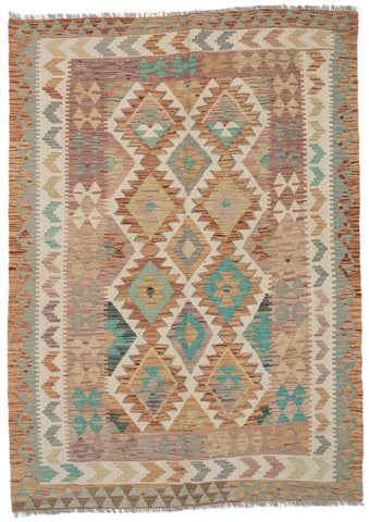 Kilim Afegão 204x148 cm.