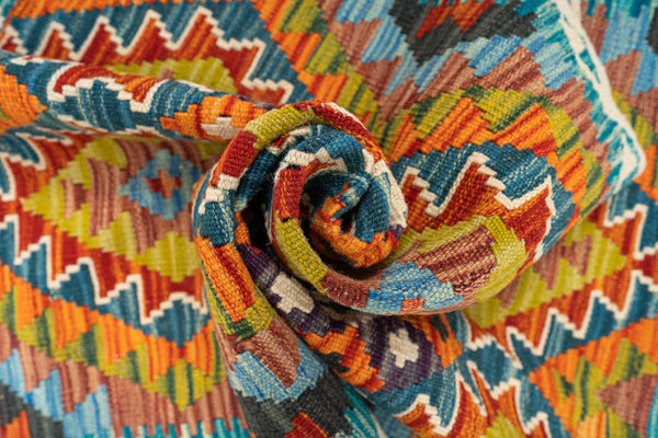 Kilim Afegão 122x83 cm.