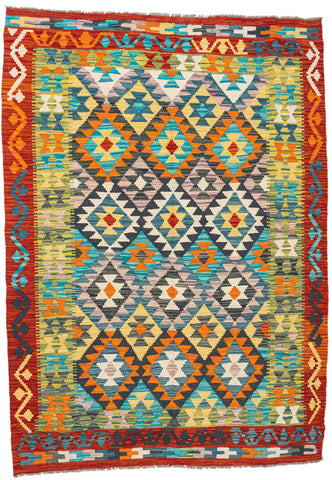 Kilim Afegão 182x131 cm.