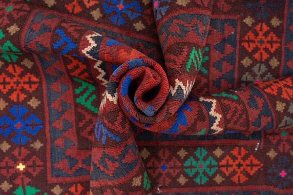 Kilim Afegão 124x105 cm.