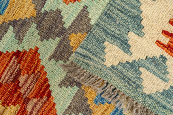 Kilim Afegão 487x85 cm.