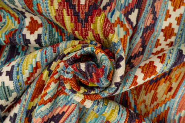 Kilim Afegão 302x200 cm.