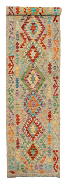 Kilim Afegão 391x84 cm.