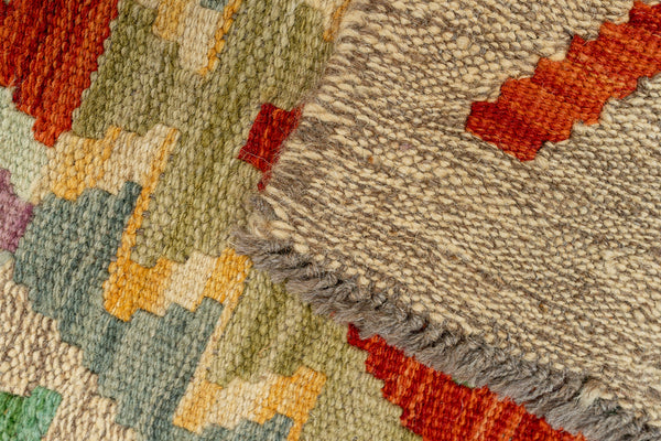 Kilim Afegão 391x84 cm.