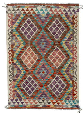 Kilim Afegão 147x100 cm.