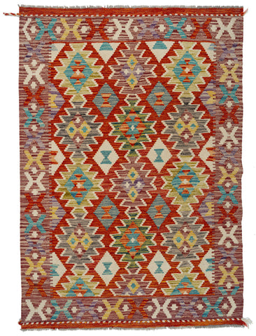 Kilim Afegão 145x101 cm.