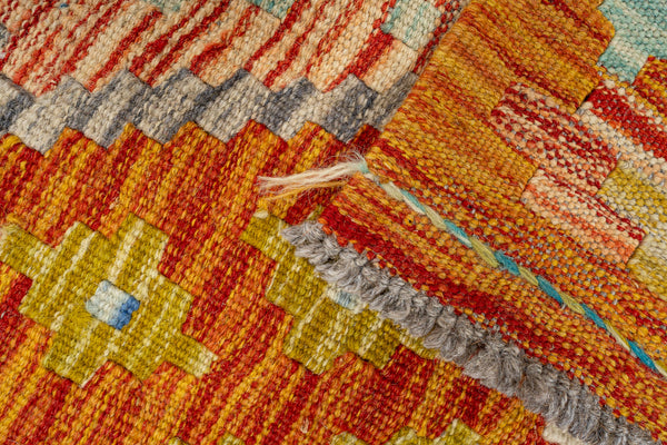Kilim Afegão 256x204 cm.