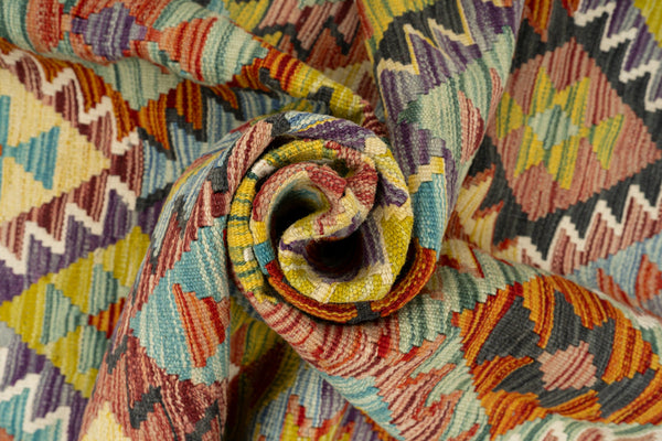 Kilim Afegão 192x149 cm.