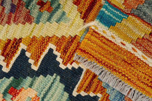 Kilim Afegão 234x188 cm.