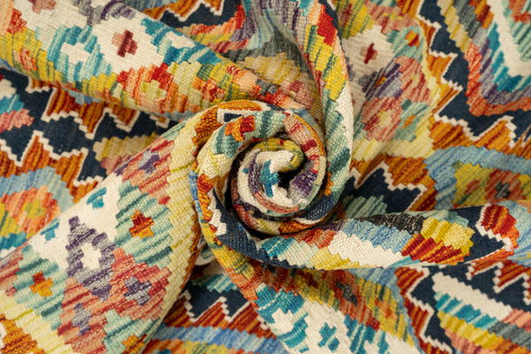Kilim Afegão 234x188 cm.