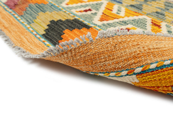 Kilim Afegão 253x168 cm.