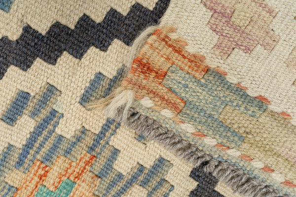 Kilim Afegão 210x82 cm.