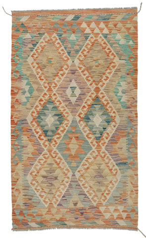 Kilim Afegão 132x77 cm.