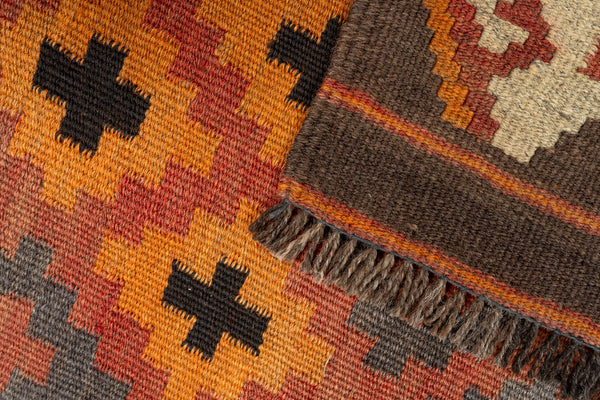 Kilim Afegão 298x196 cm.