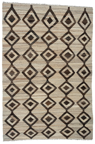 Kilim Afegão 303x202 cm.