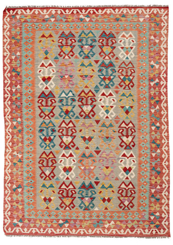 Kilim Afegão 242x172 cm.