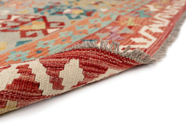 Kilim Afegão 242x172 cm.