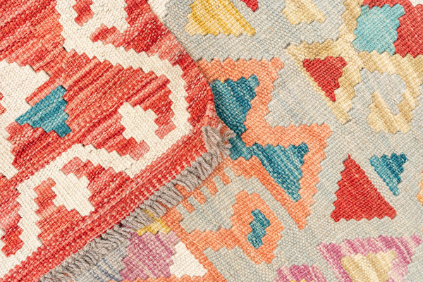 Kilim Afegão 242x172 cm.