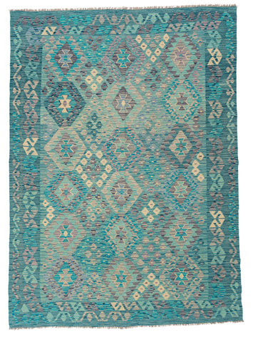 Kilim Afegão 242x170 cm.