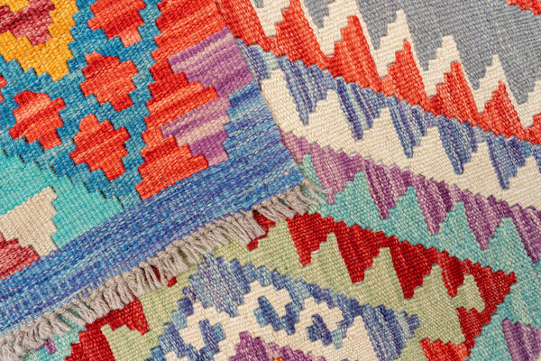 Kilim Afegão 240x187 cm.