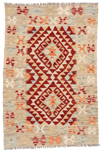 Kilim Afegão 124x81 cm.