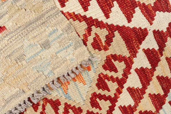 Kilim Afegão 124x81 cm.