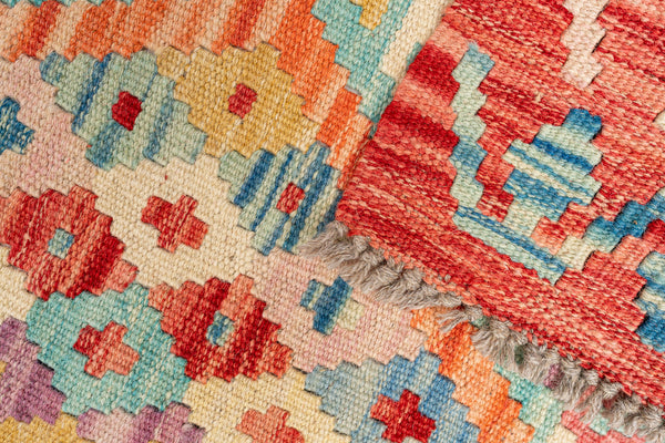 Kilim Afegão 212x66 cm.