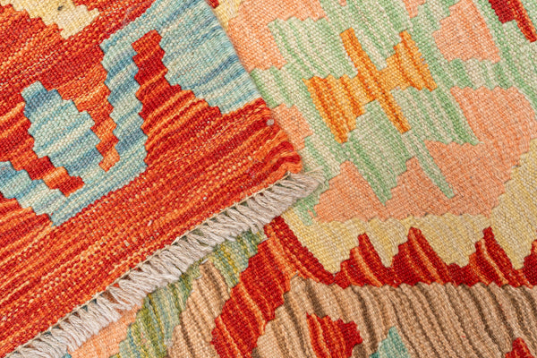 Kilim Afegão 199x75 cm.