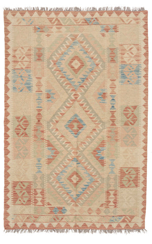 Kilim Afegão 158x102 cm.