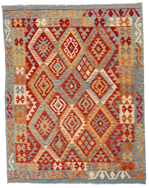 Kilim Afegão 195x156 cm.