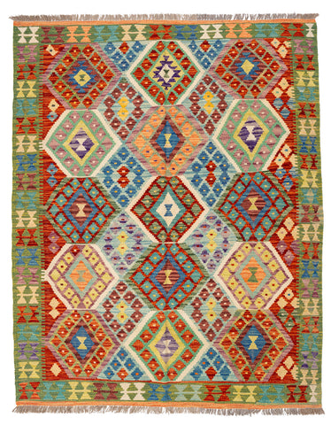 Kilim Afegão 185x147 cm.